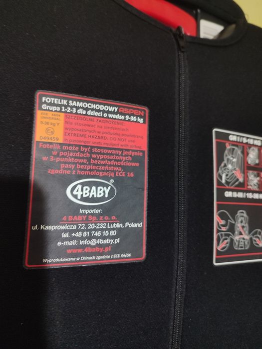 Автокрісло 4Baby Aspen