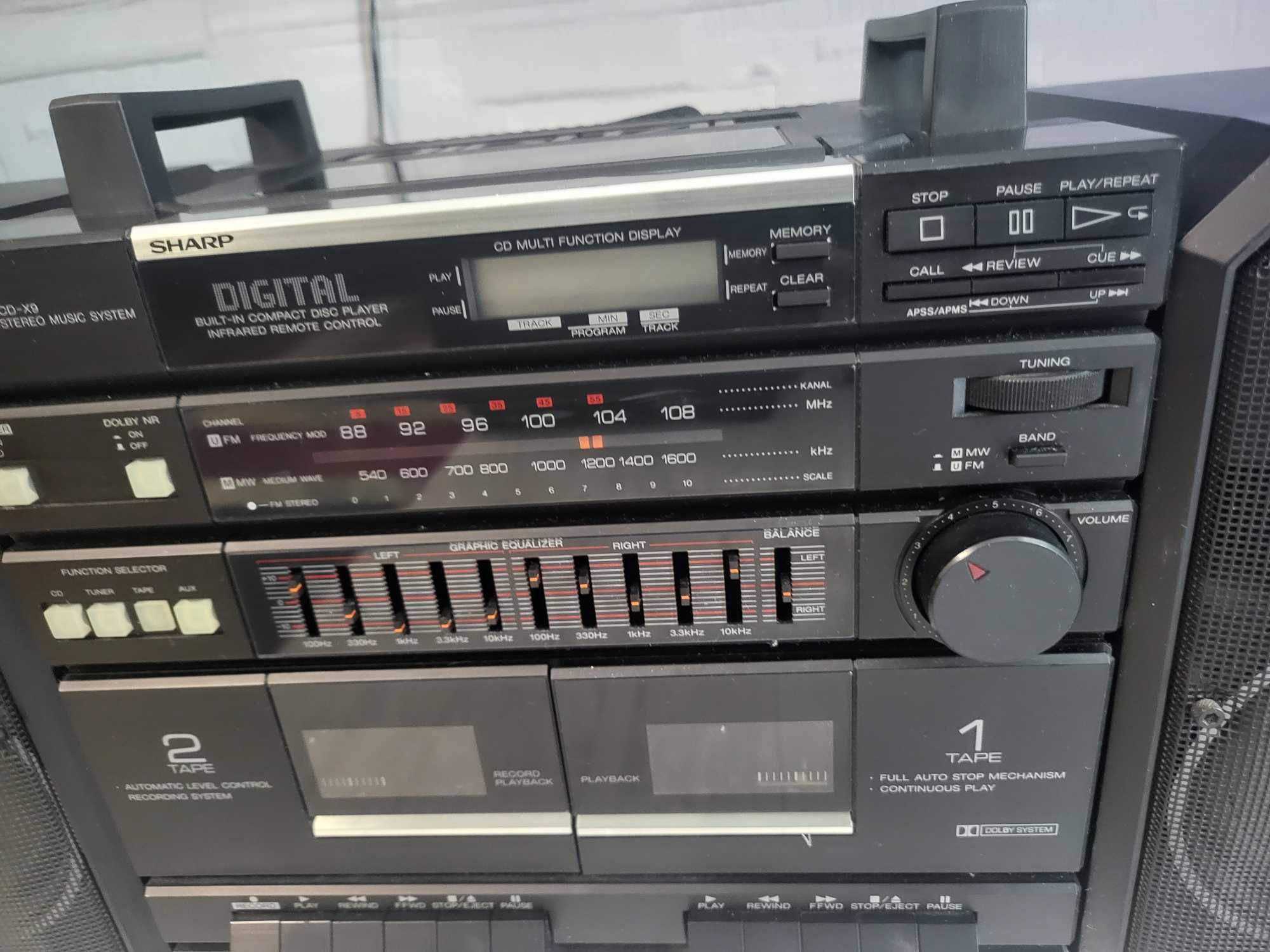 Магнитола SHARP CD-X9