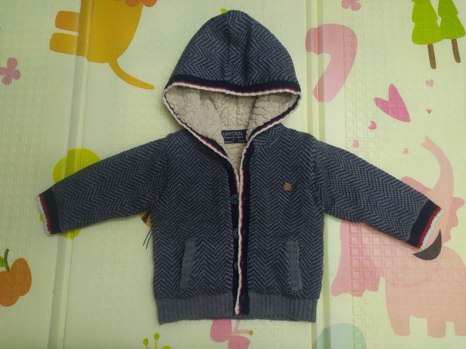 Зимняя фирменная кофта Mayoral на мальчика (оригинал)