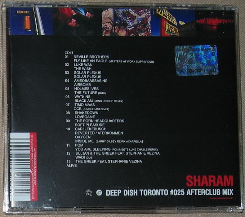 CD Sharam - Deep Dish Toronto #025 Afterclub Mix (house, trance)