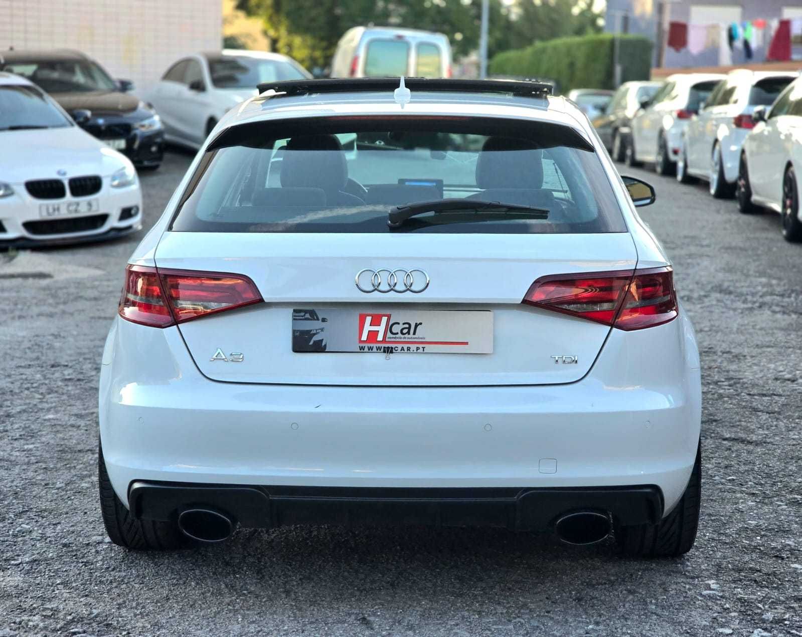 AUDI A3 SPORTBACK S LINE 1.6TDI 110CV "LOOK RS3" "S-TRONIC"