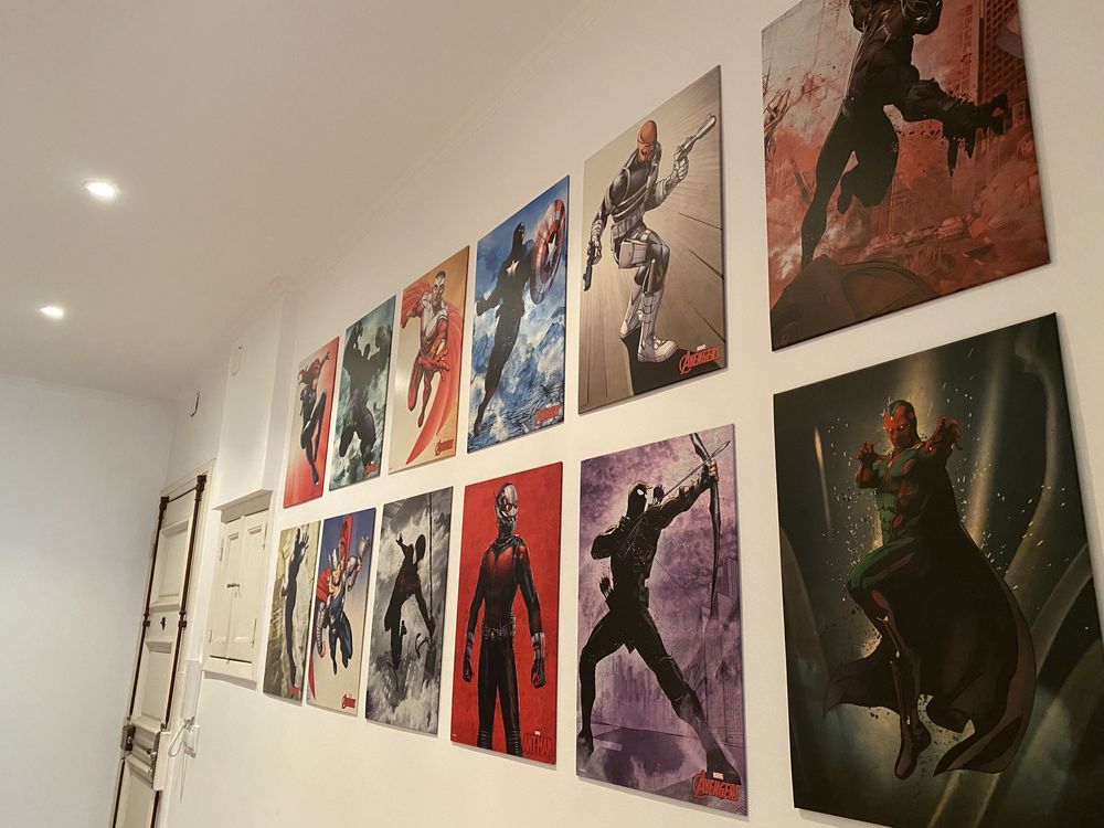 Posters metalicos MARVEL