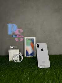 Promocja! iPhone X 64GB Silver | Bateria 91% | Gwarancja |