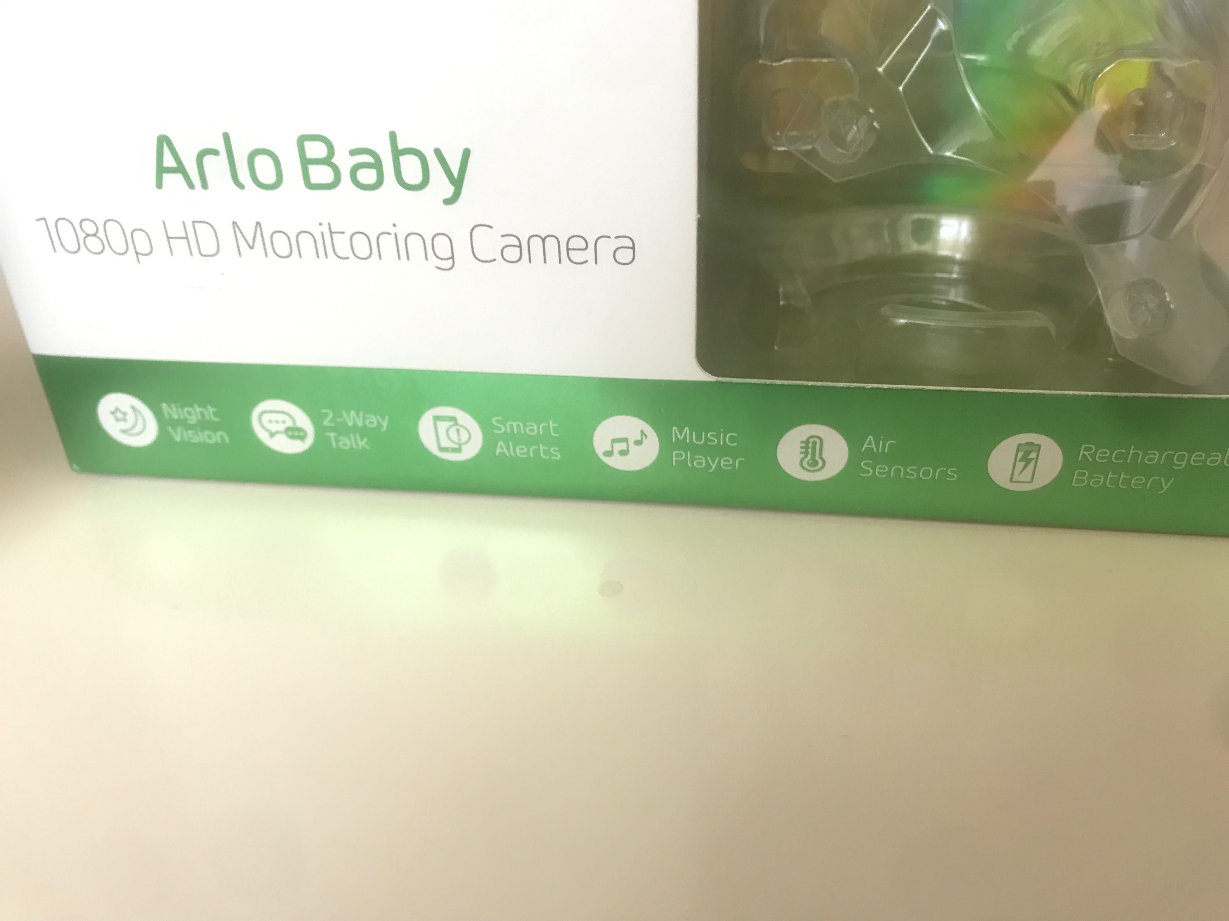 Netgear Arlo Baby WiFi FullHD LED IR kamera monitor niania (dzień/noc)
