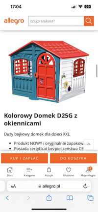 Domek ogrodowy palplay