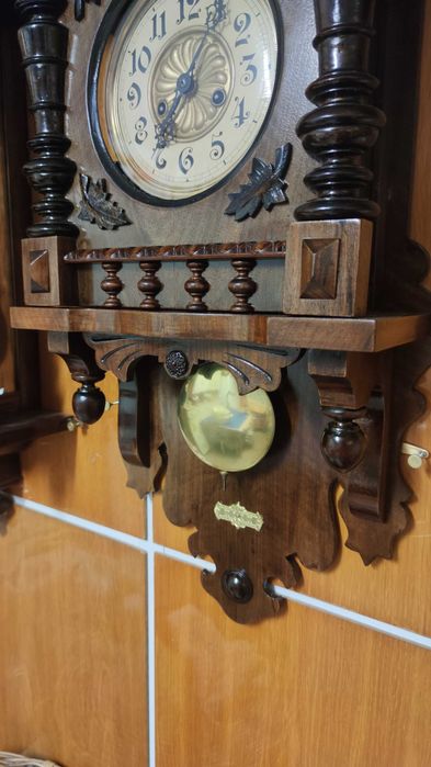 Zegar wiszący Ślązak Gustaw Becker