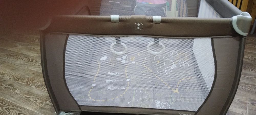 Манеж Carrello Grande Chocolate Brown