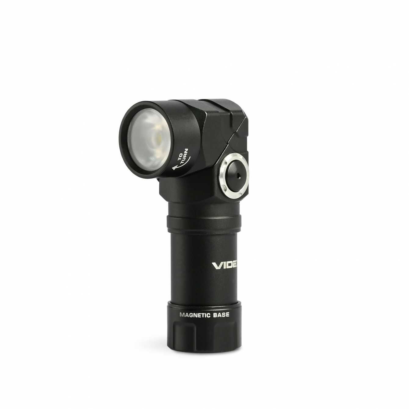600Lm mini VIDEX VLF-A244RH акумуляторний ліхтарик з червоним світлом
