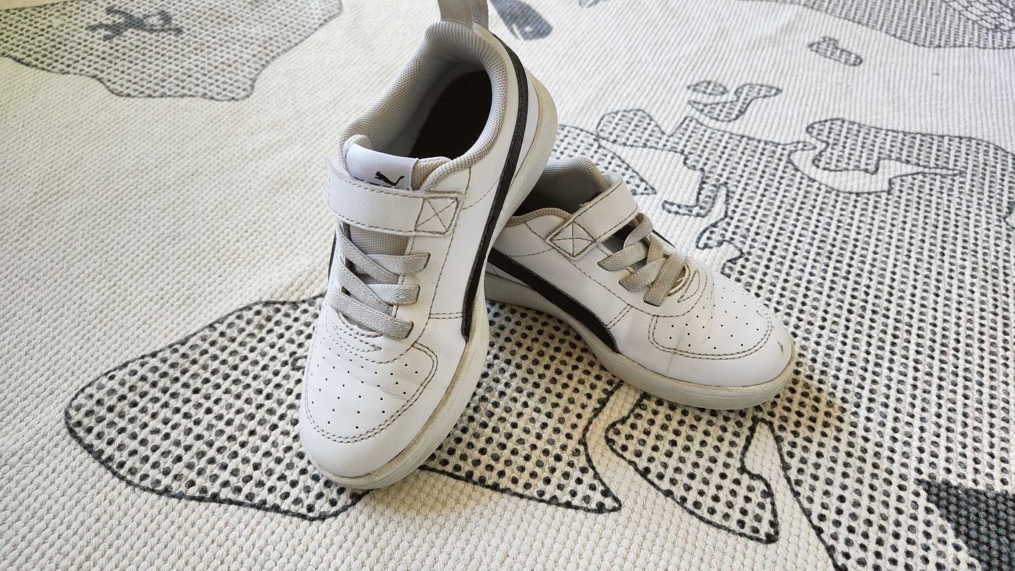 Buty chłopięce Puma 31.5 białe