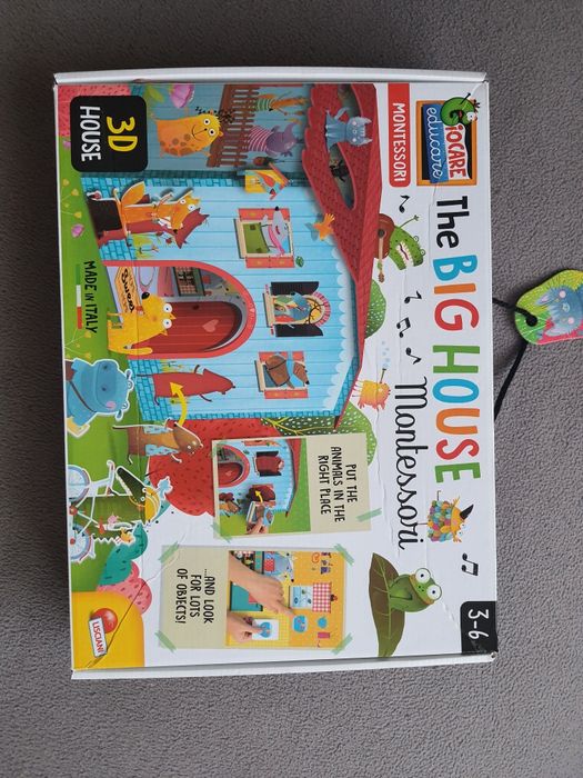 Domek do złożenia Montessori 3-6