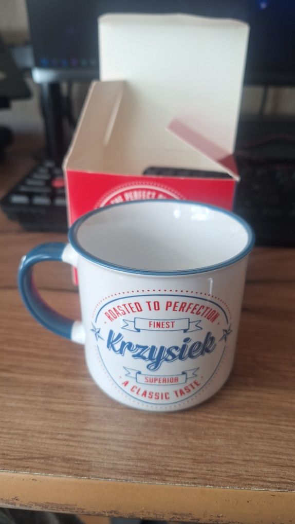 Kubek retro prezent dla Krzyśka Krzysztofa - Krzysiek
