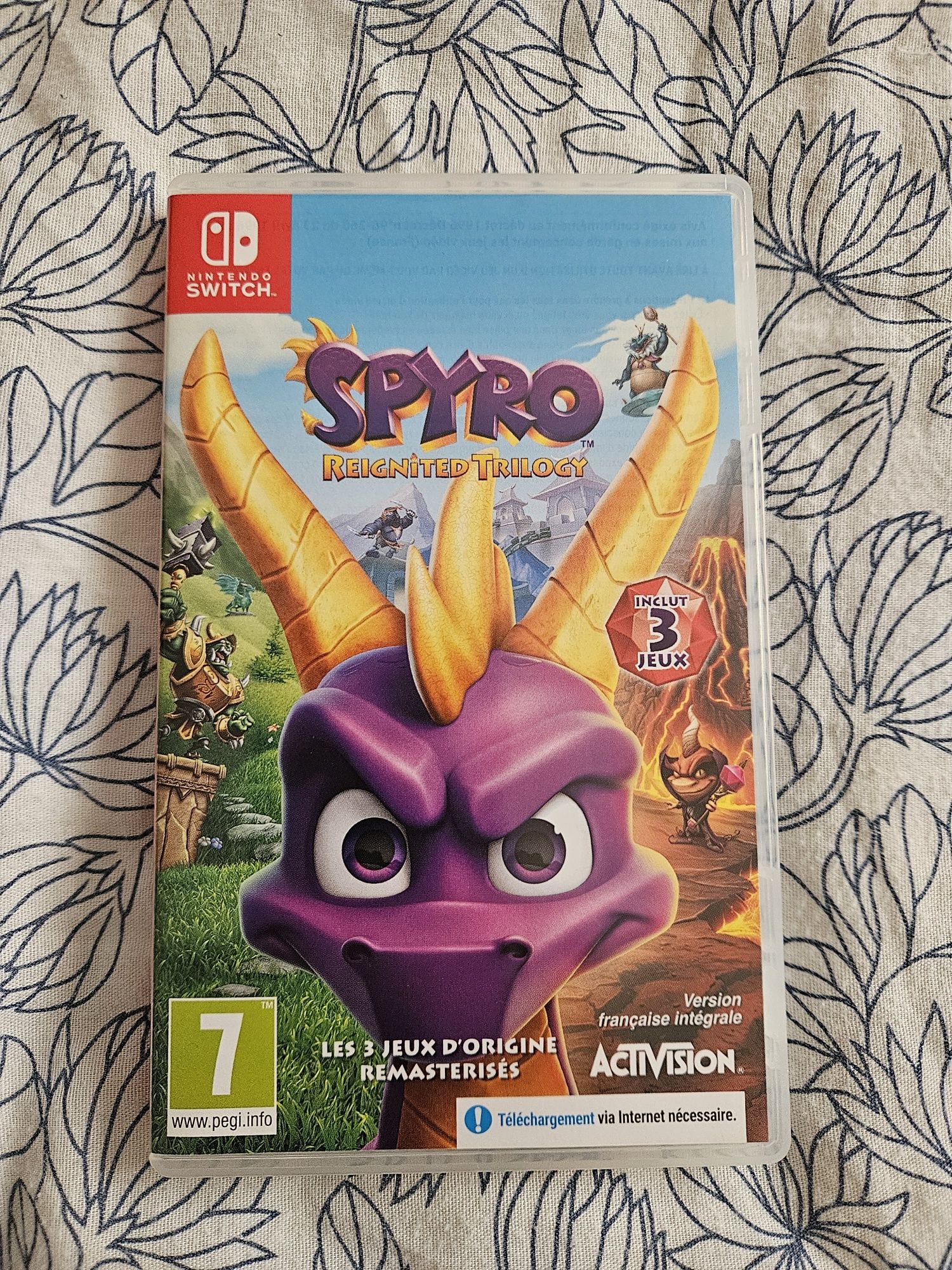 Jogo Spyr Reignited Trilogy para nintendo switch (3 jogos)