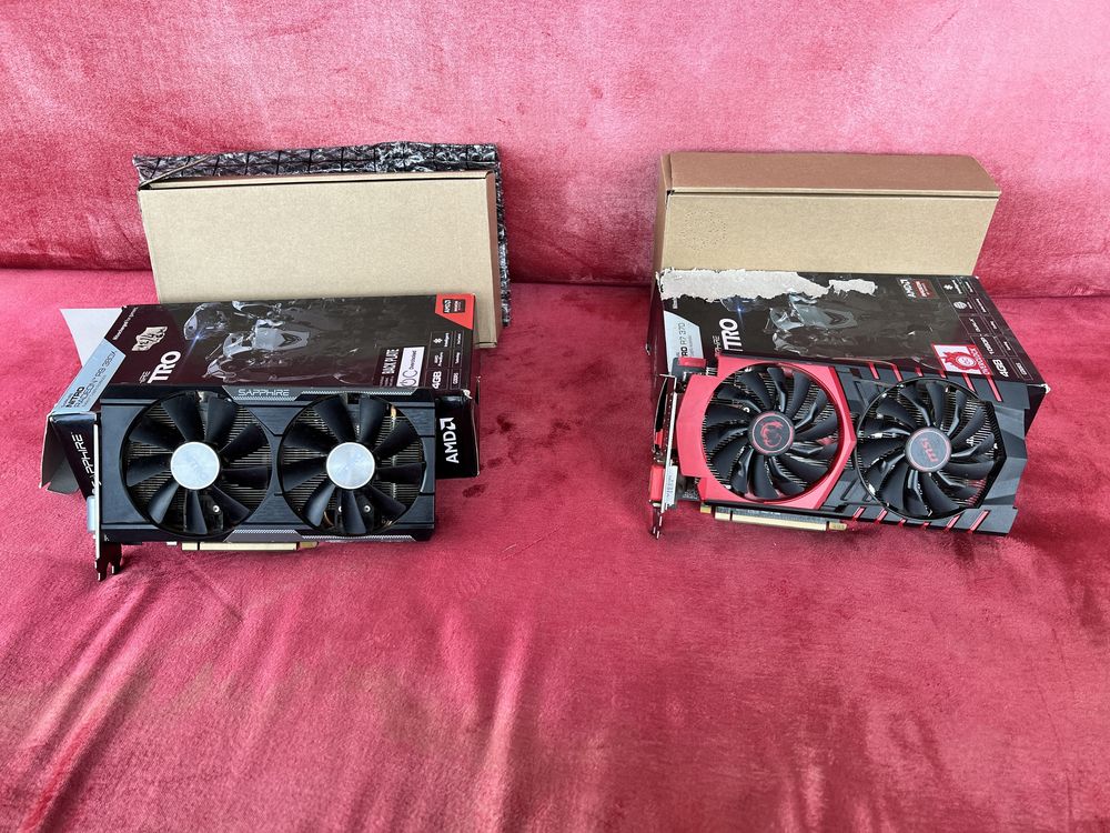 Відеокарта Sapphire Radeon R9 380X  Nitro 4Gb GDDR5 + Nitro R7 370 4Gb