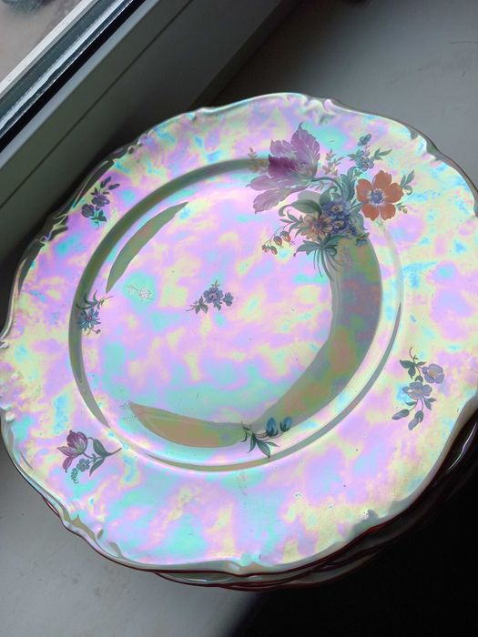 Чайно-кавовий сервіз Мадона-"Троянди" і столовий "Польові квіти"