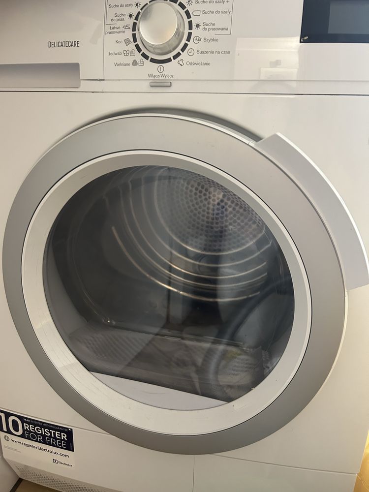 Suszarka na części, uszkodzona pompa ciepła Electrolux DelicateCare