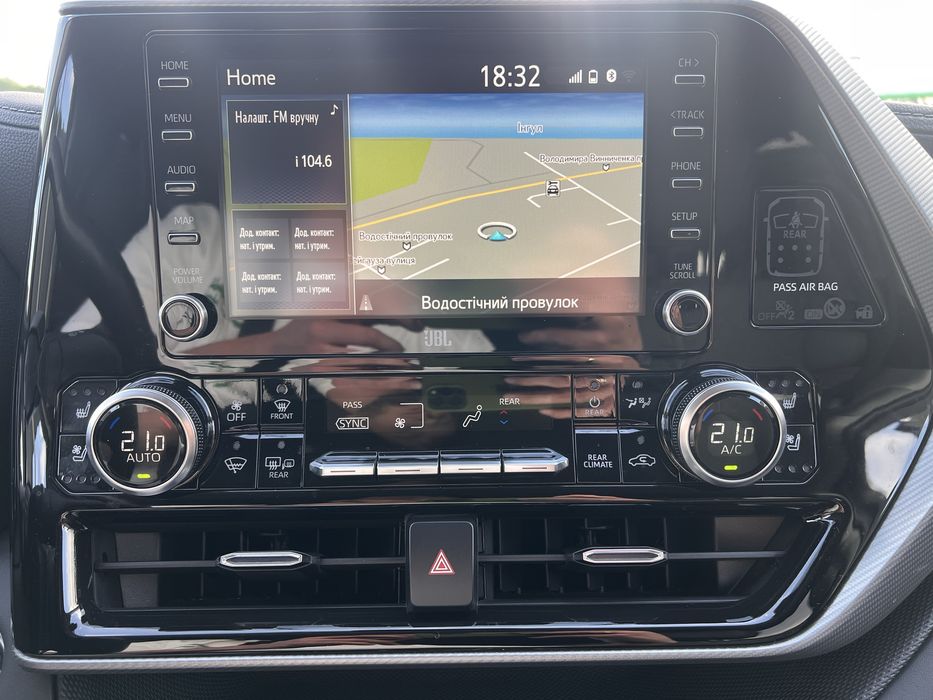 Toyota Highlander Hybrid 2021 | Офіційний |Чорний 47 пробіг. 1 власник