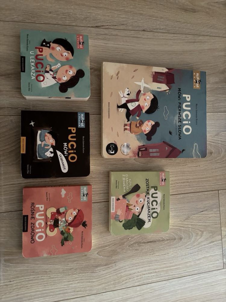 Zestaw książek Pucio