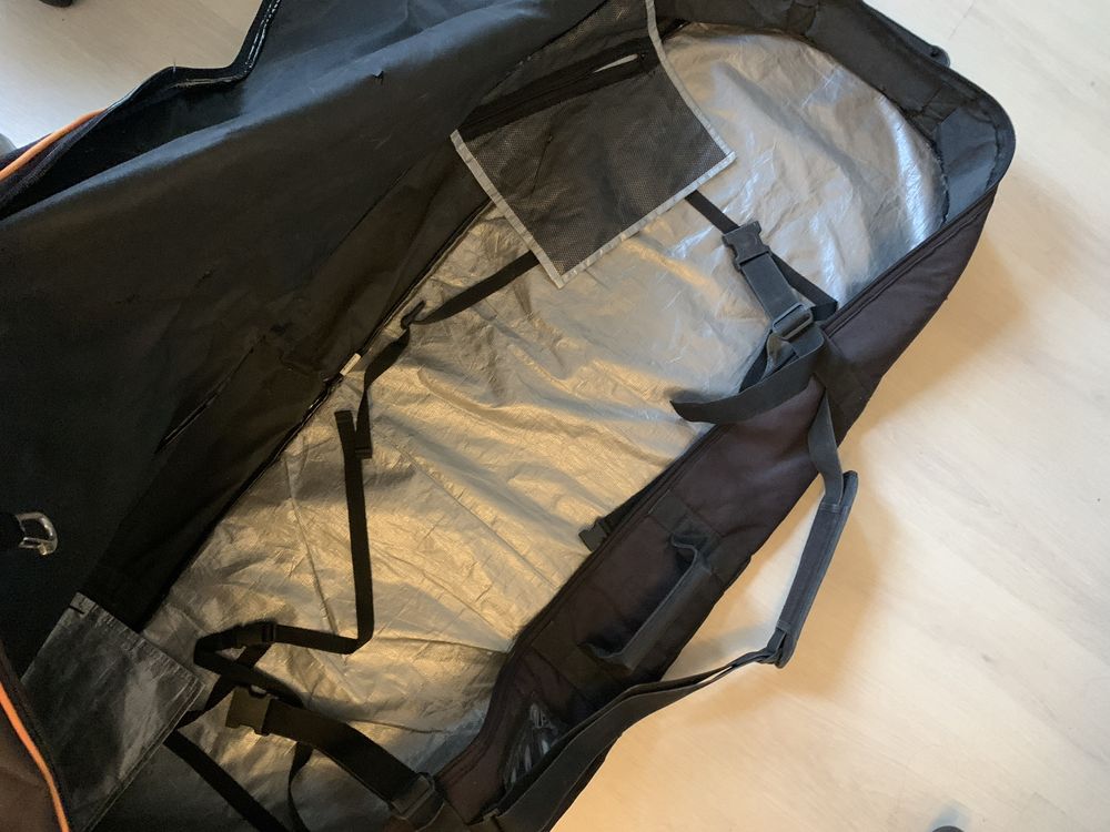 Torba na sprzęt kitesurfingowy Nobile 5 Travelbag Master czarna