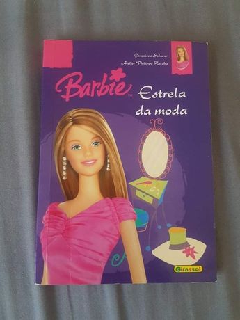 Livro barbie estrela da moda