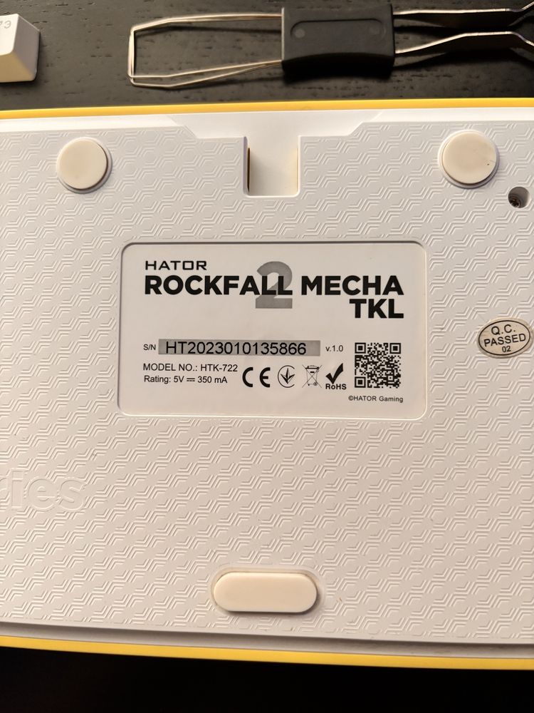 Механическая клавиатура HATOR ROCKFALL MECHA TKL 2