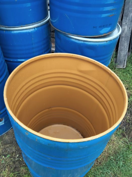 Beczki metalowe 200 litrów