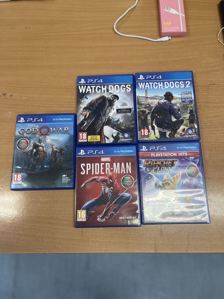 Jogos PS4 para venda ler descrição por favor