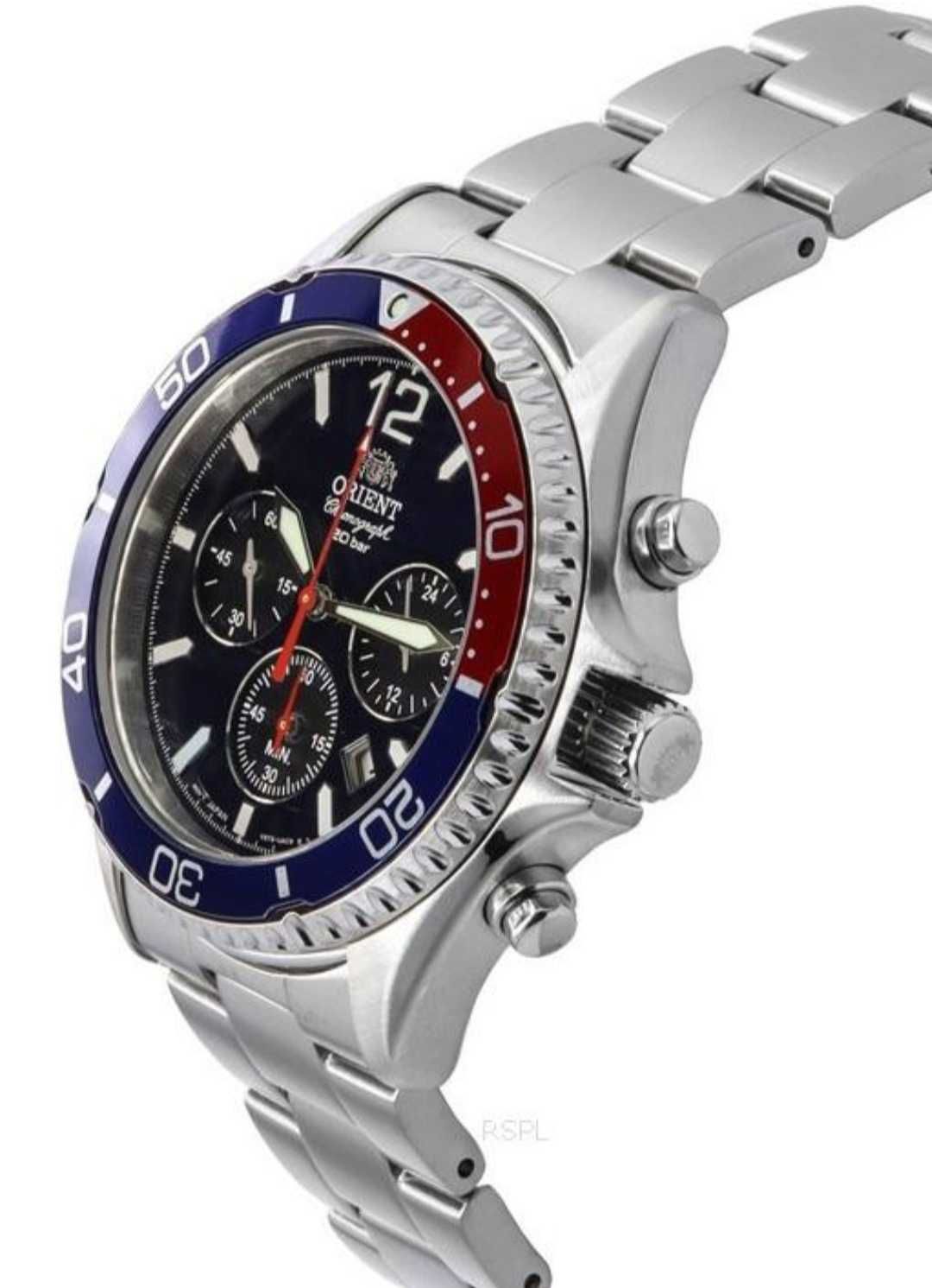 Часы Orient RA-TX0201L10B - хронограф, сапфир
