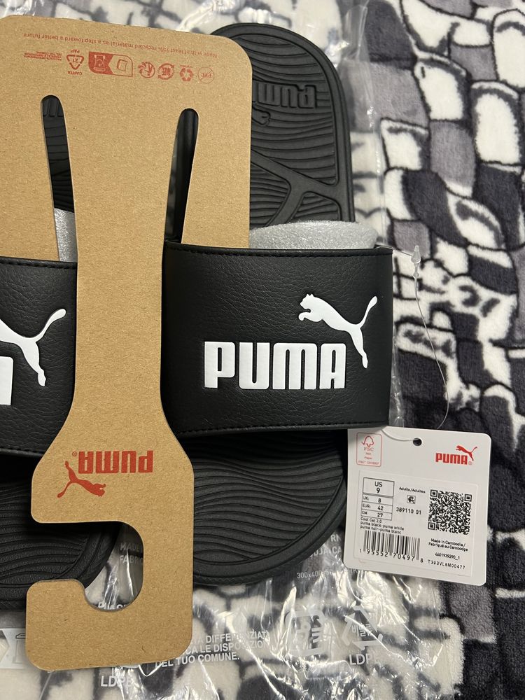 Нові шльопанці Puma 42 розміру