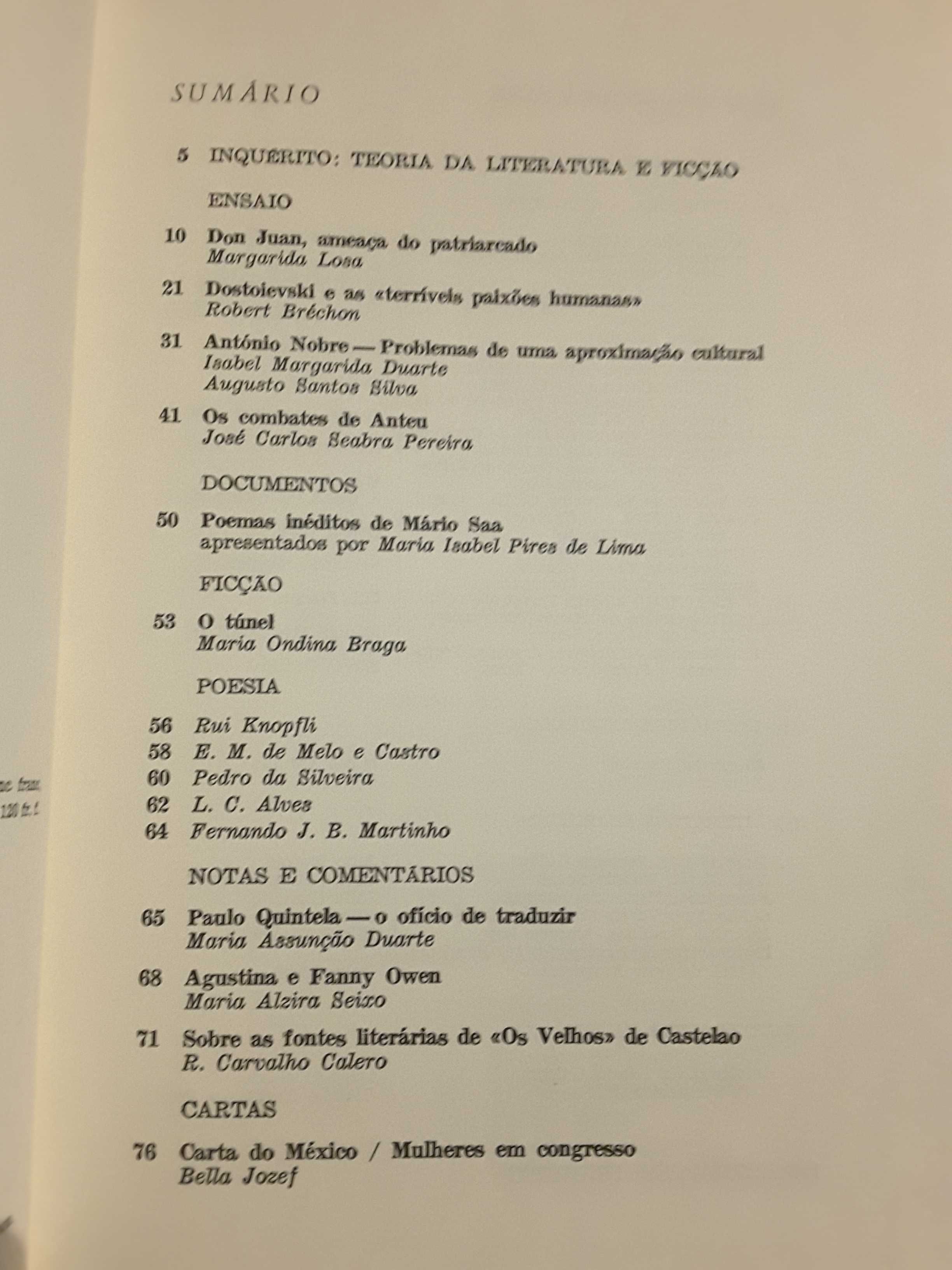 F. Pessoa/ Alexander Search (Pessoa)/ J. Gomes Ferreira/ Colóquio
