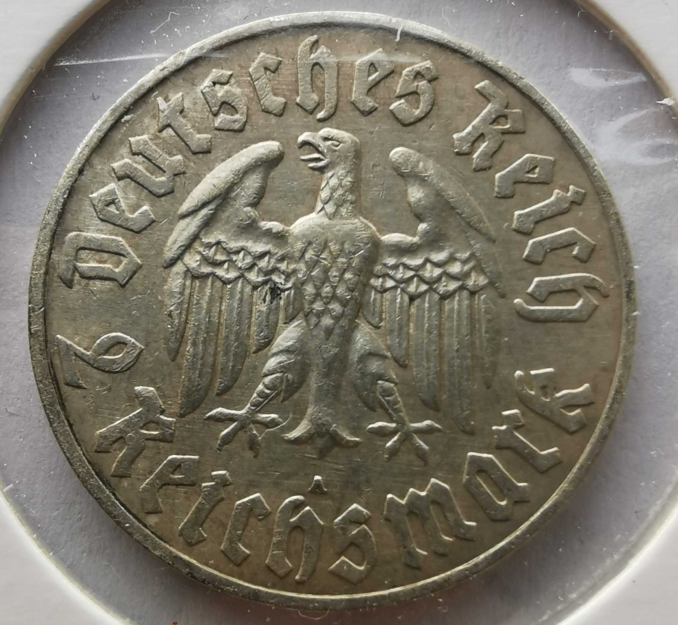 2 marki 1933 A Martin Luther nr 2 Niemcy srebro