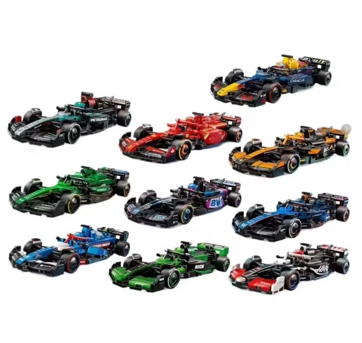 Конструктор сумісний із lego Speed Champions Ultimate F1 10 в 1 2601