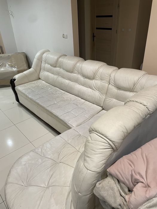 Narożnik skórzany  prawy 280x190