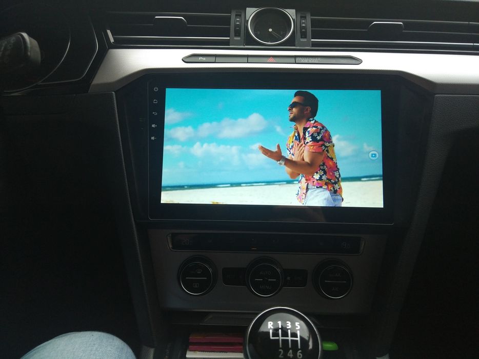 Auto Rádio VW Passat GPS Bluetooth USB 2015 e 2016 e 2017 e 2018