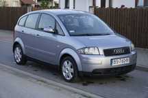 Samochód osobowy AUDI A2 Ideał cała aluminium rok 2005 przebieg 213tys
