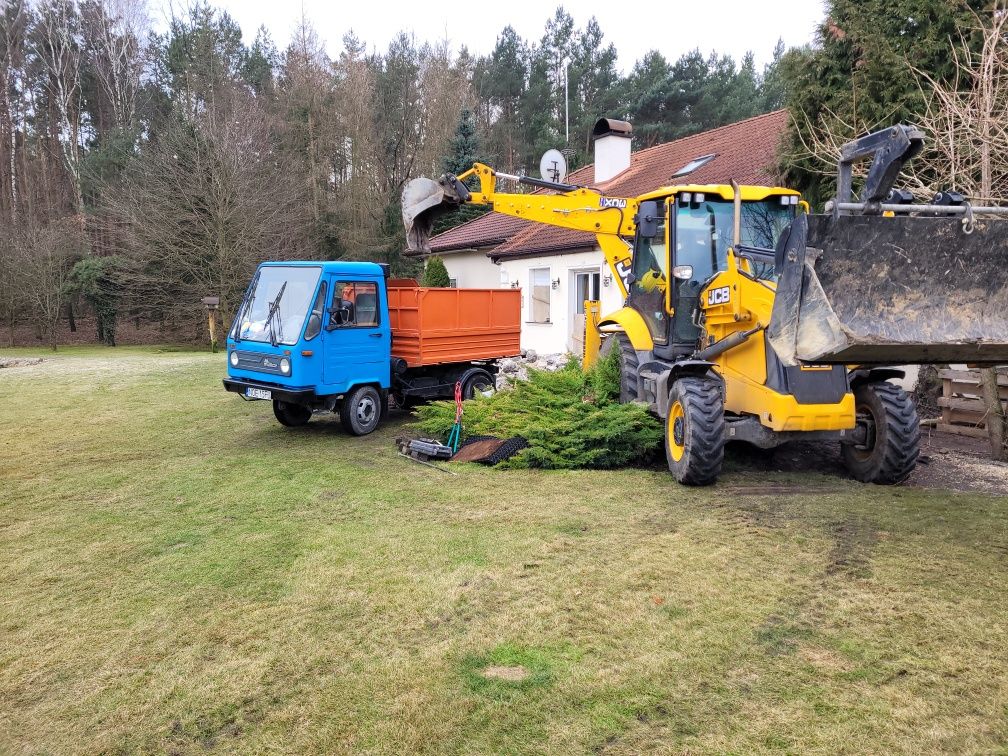 Multicar transport wywóz gruzu,piasek,żwir,czarnoziem,