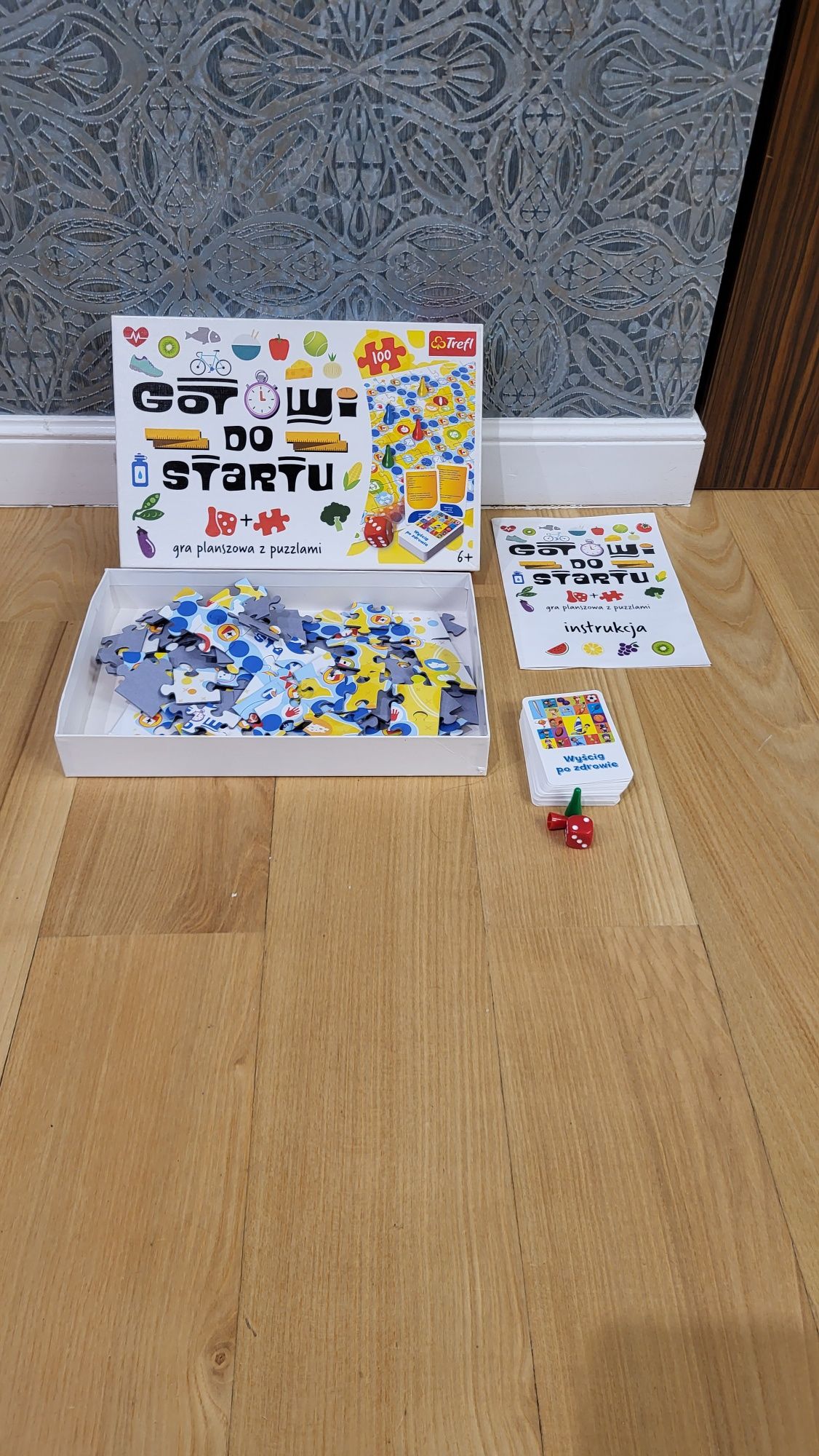 "Gotowi do startu" - puzzle + gra planszowa