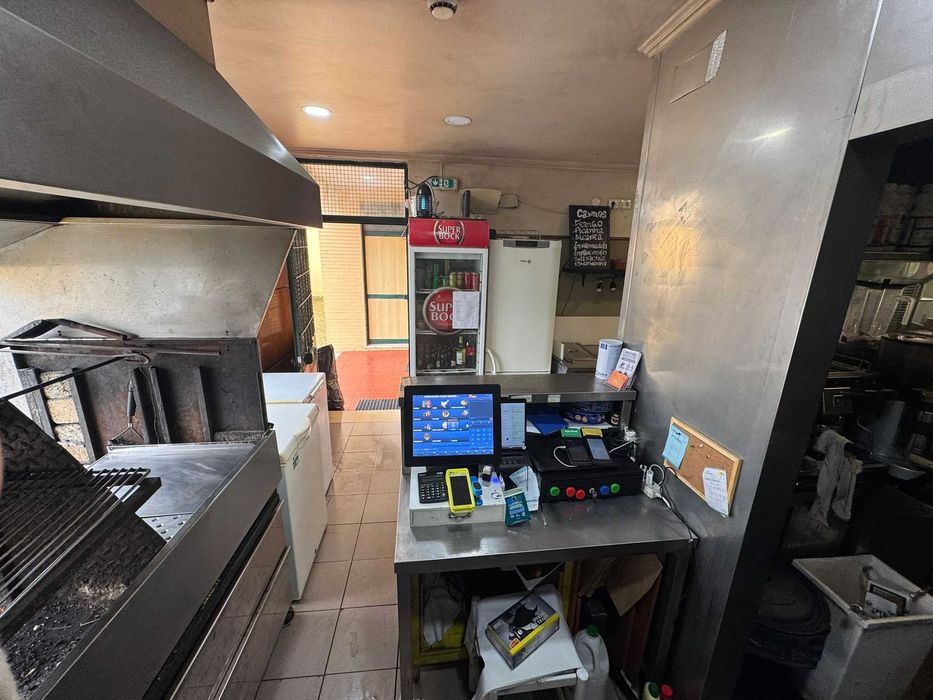 Trespassa Restaurante Churrasqueira baixa renda e boa facturação