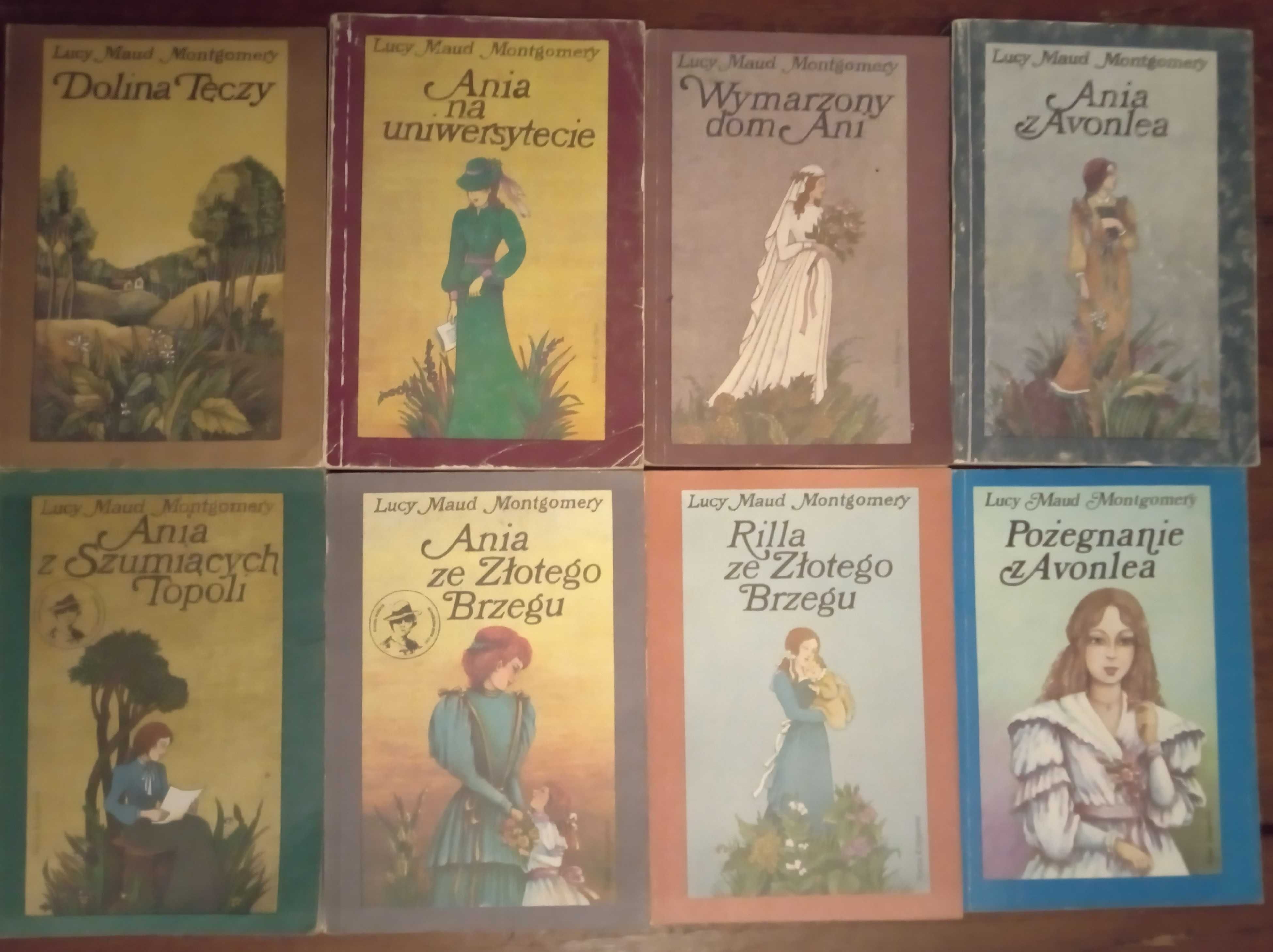 Lucy Maud Montgomery - zestaw 8 książek