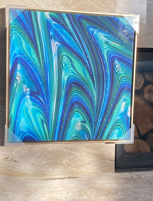 Arte De Crystallus – Empire Art Direct – obraz z żywicą i kryształami