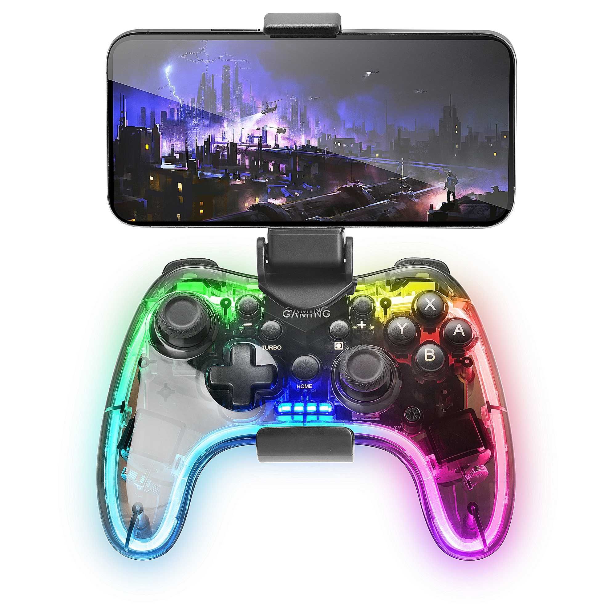 Mars Gaming MGP-BT bezprzewodowy pad RGB Bluetooth do PC telefonu PS3