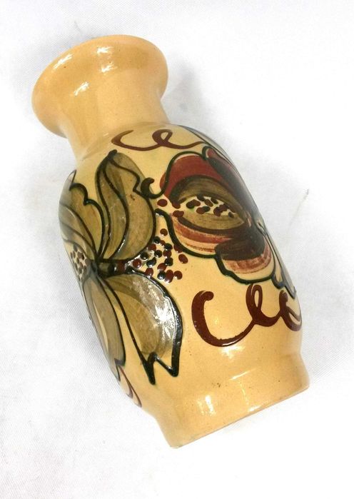 Duży Ceramiczny Wazon -Bolesławiec Mirostowice Książek ? Prl