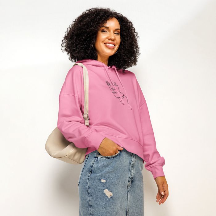 Women’s organic mid-weight hoodie Size M