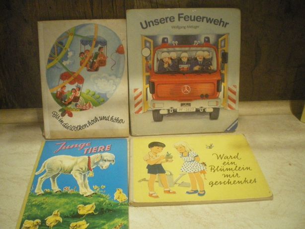 Детские книги на немецком языке ХХ века.
