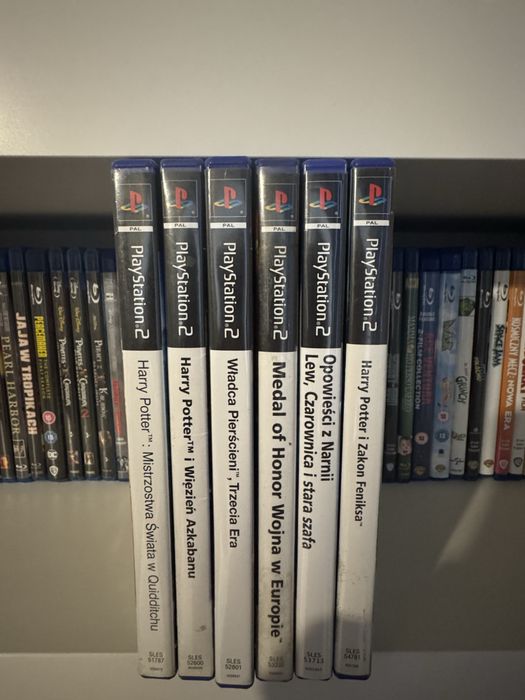 Harry Potter, Władca Pierścieni, Narnia, medal of honor zestaw PS2