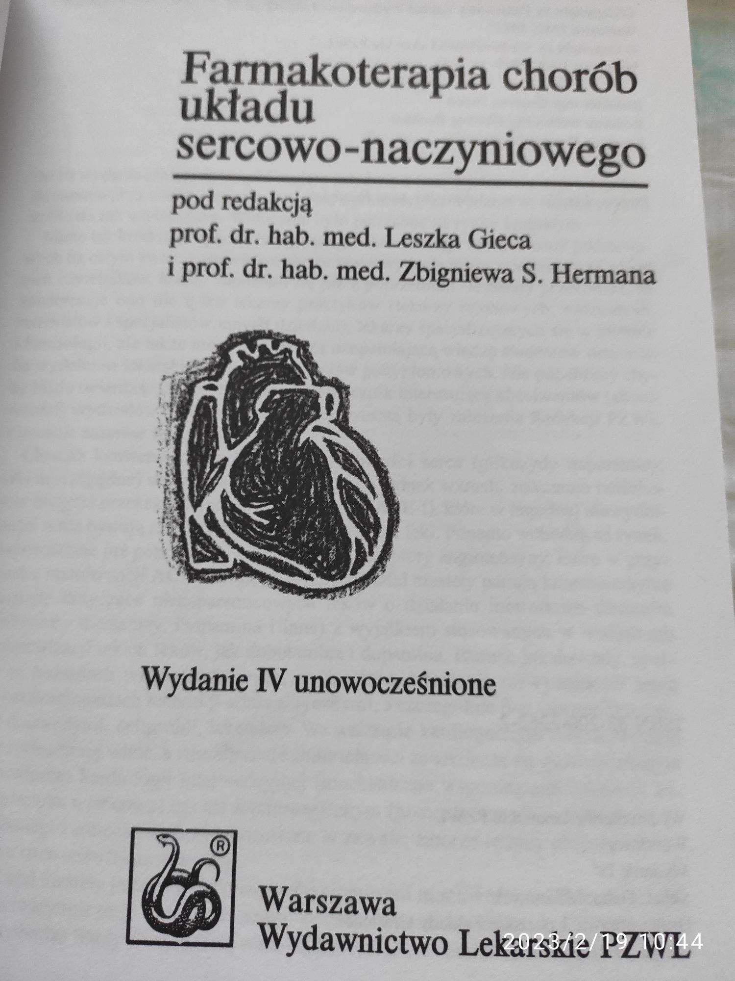 Farmakoterapia chorób okładu sercowo-naczyniowgo