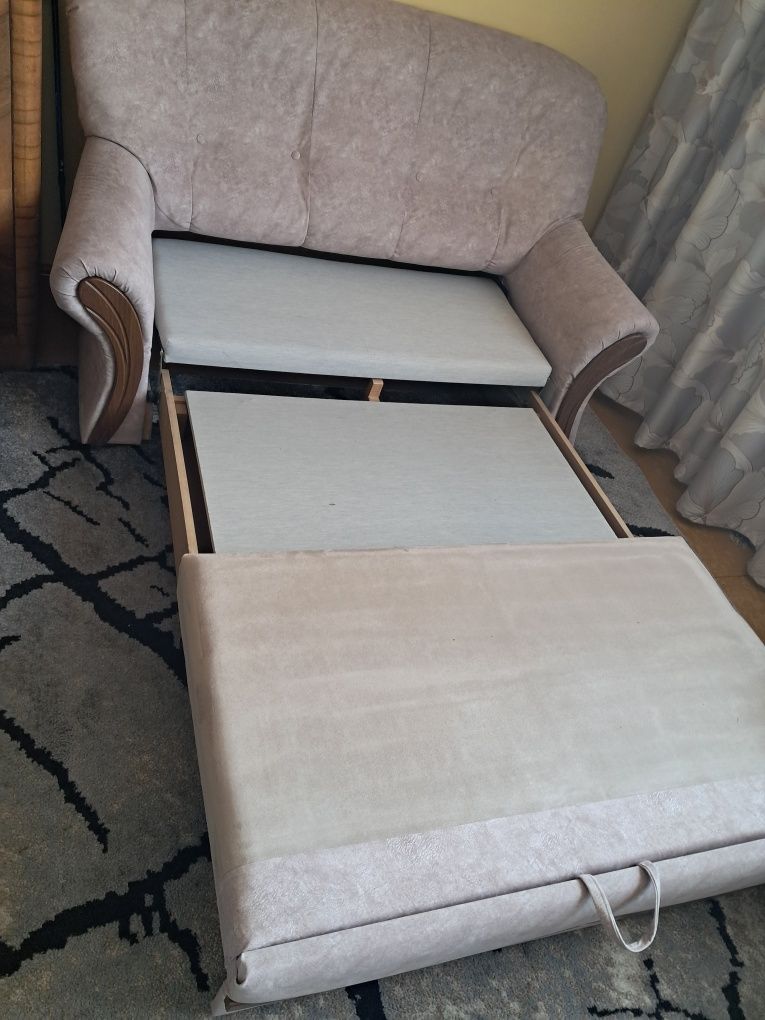 Sofa, Dwie sofy rozkładane, 3 + 2