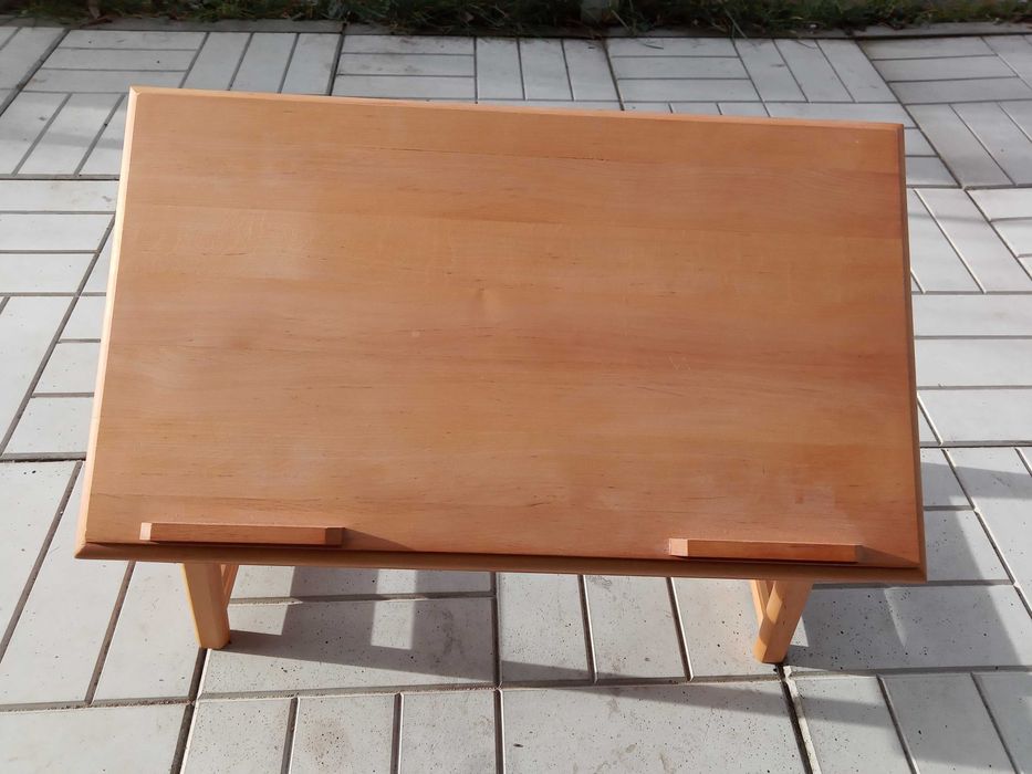 Stolik do łóżka kawowy pod laptopa śniadaniowy