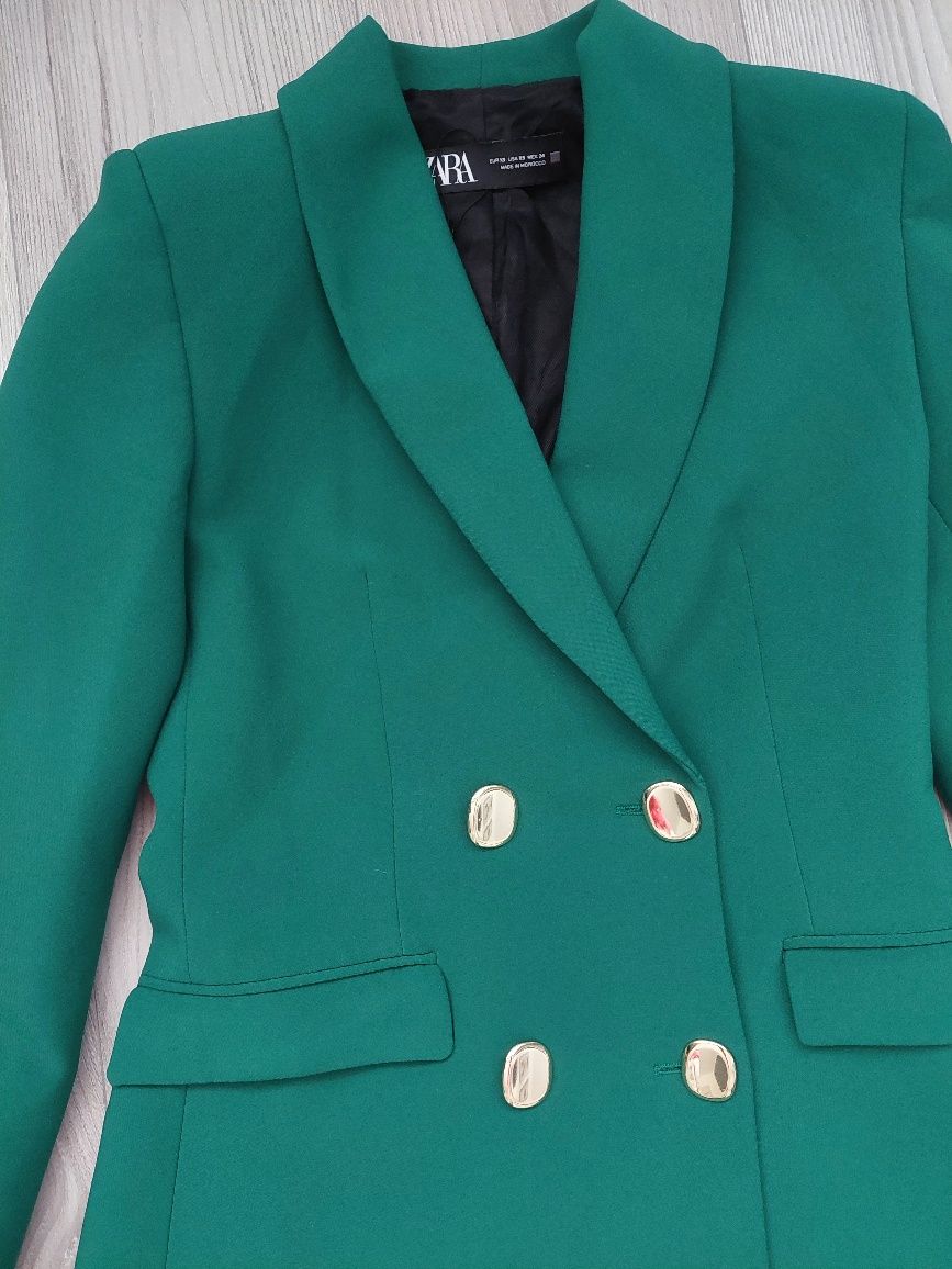 Sukienka, marynarka Zara XS