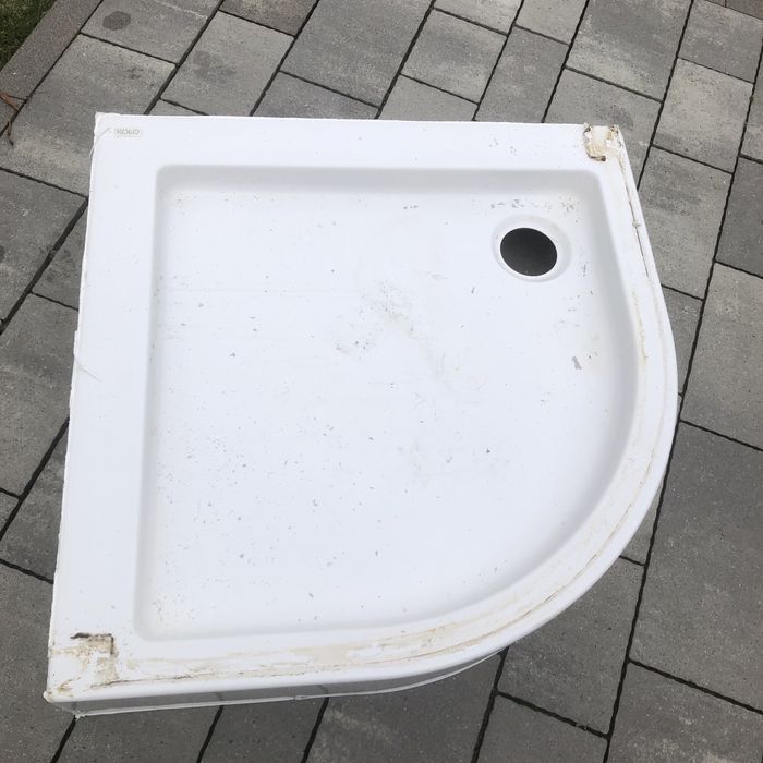 Brodzik półokrągły 80 x 80