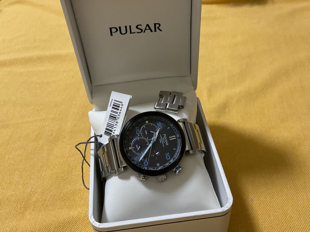 Zegarek Pulsar Solar 43 mm Słoneczny
